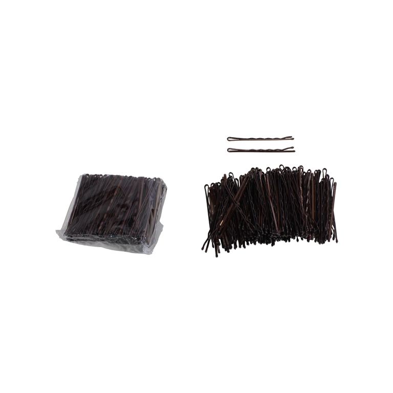 METAL ELEMENTS - BOBBY PIN - 52mm BROWN (LIGHT) - 150pcs.