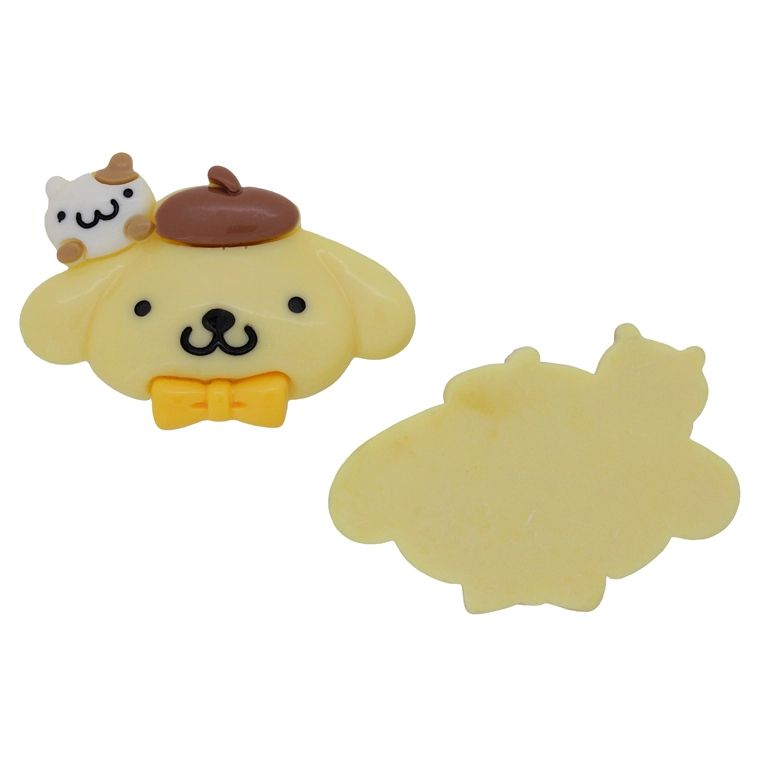 ПЛАСТМАСОВИ МЪНИСТА - РЕЗИН 3D - ЗА ЗАЛЕПВАНЕ - КУЧЕ 30 КОТЕ - 72х51х10мм ЖЪЛТО СВ.-ЖЪЛТО-КАФЯВО - ПАКЕТ 10 бр.