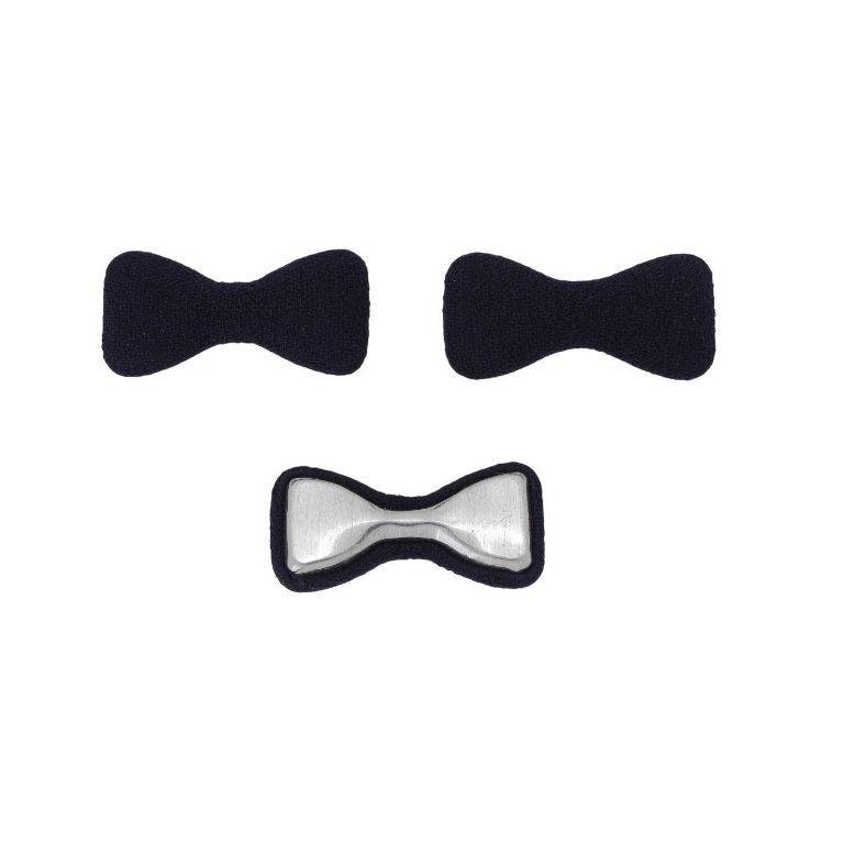 МЪНИСТА ЛЕПЯЩИ - ТЕКСТИЛНИ - ПАНДЕЛКА 317 33х16х6мм - ЖОРЖЕТ 01 - СИНЬО Т. - 5 бр.