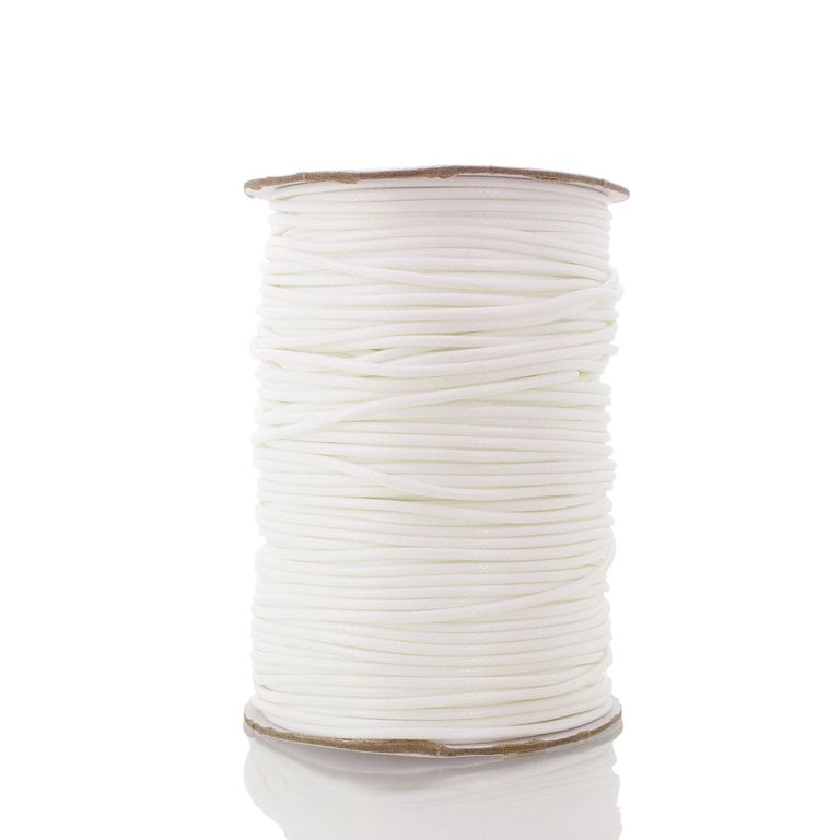 POLYESTER THREAD - 1.0mm WHITE Z092 - PACKAGE 2x160meters