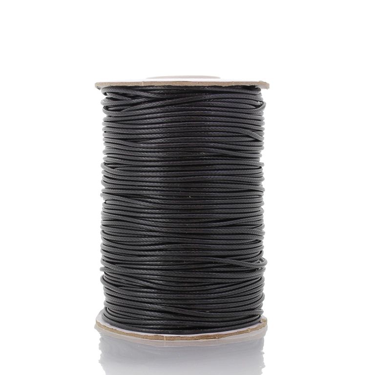 POLYESTER THREAD - 1.0mm BLACK F052 - 160meters