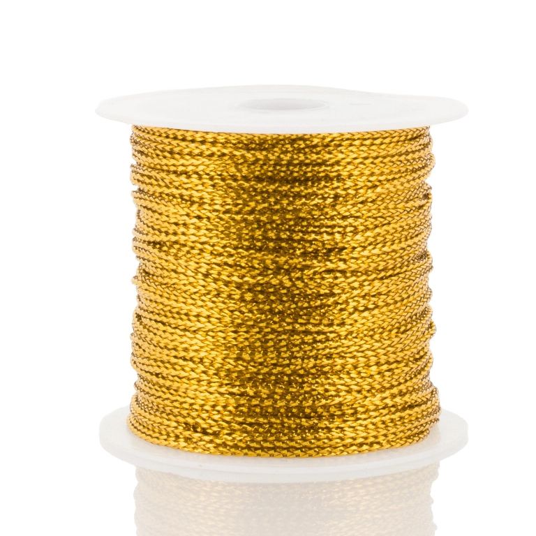 LAME THREAD 0.8mm - GOLD - PACKAGE 12x20meters