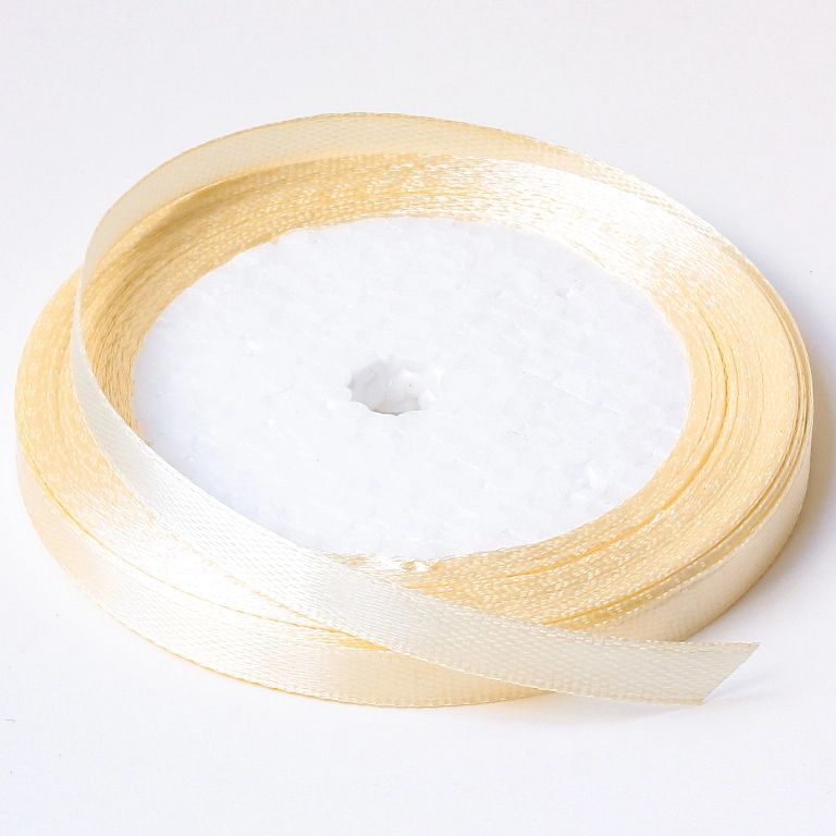 САТЕН 0.6см - ЕКРЮ 106 - 25ярда(22м)