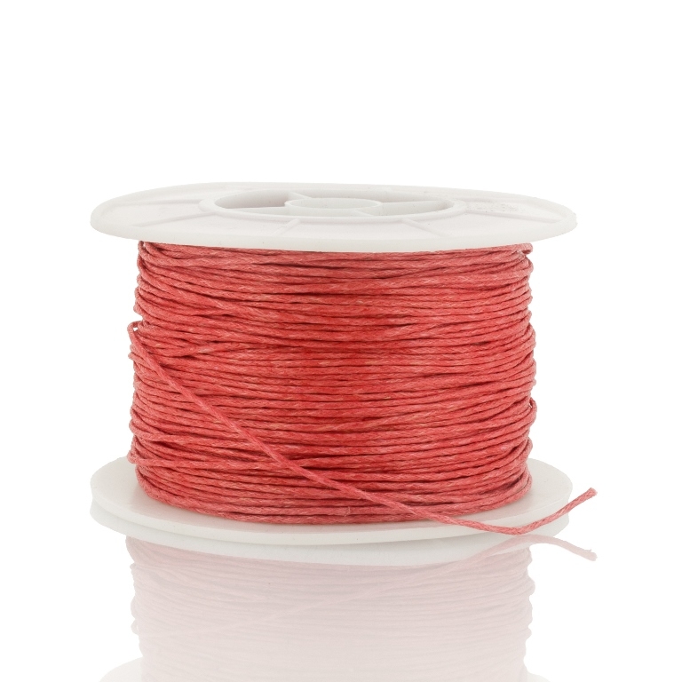 COTTON THREAD 1.0mm - CORAL PINK 139 - 70meters