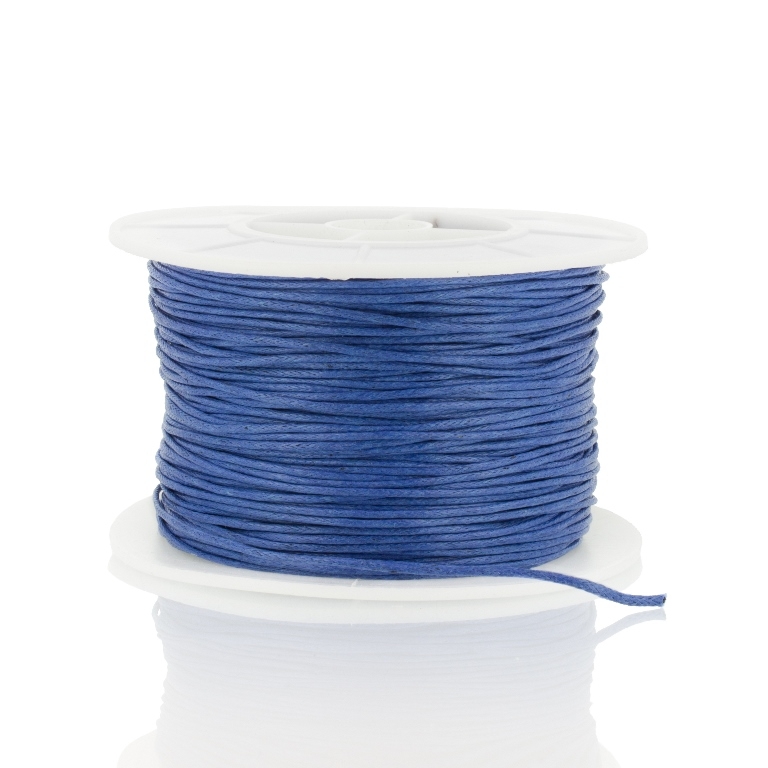 COTTON THREAD 1.0mm - BLUE 213 - 70meters