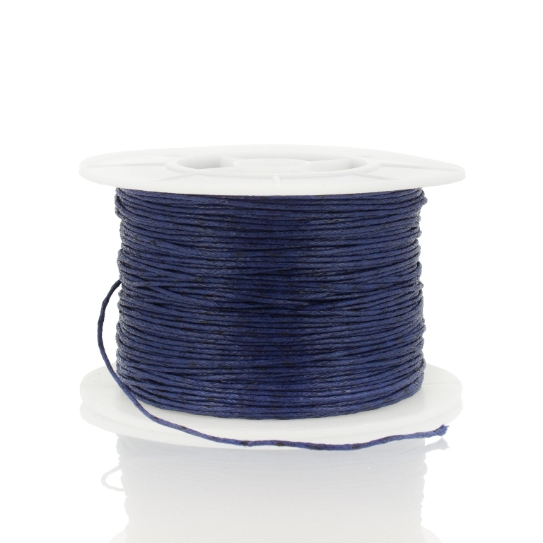 COTTON THREAD 1.0mm - BLUE (DARK) 223 - 70meters