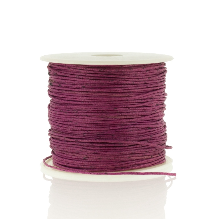 COTTON THREAD 1.0mm - CYCLAMEN (DARK) 000 - 70meters