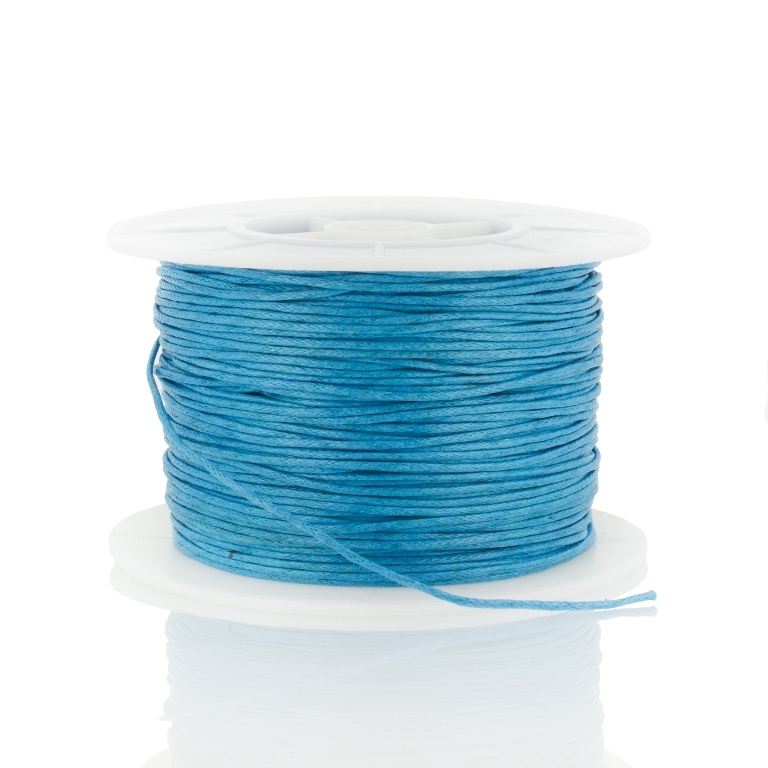 COTTON THREAD 1.0mm - BLUE 274 - PACKAGE 3x70meters