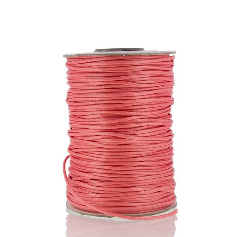 POLYESTER THREAD - 1.5mm CORAL 135 - PACKAGE 2x75meters