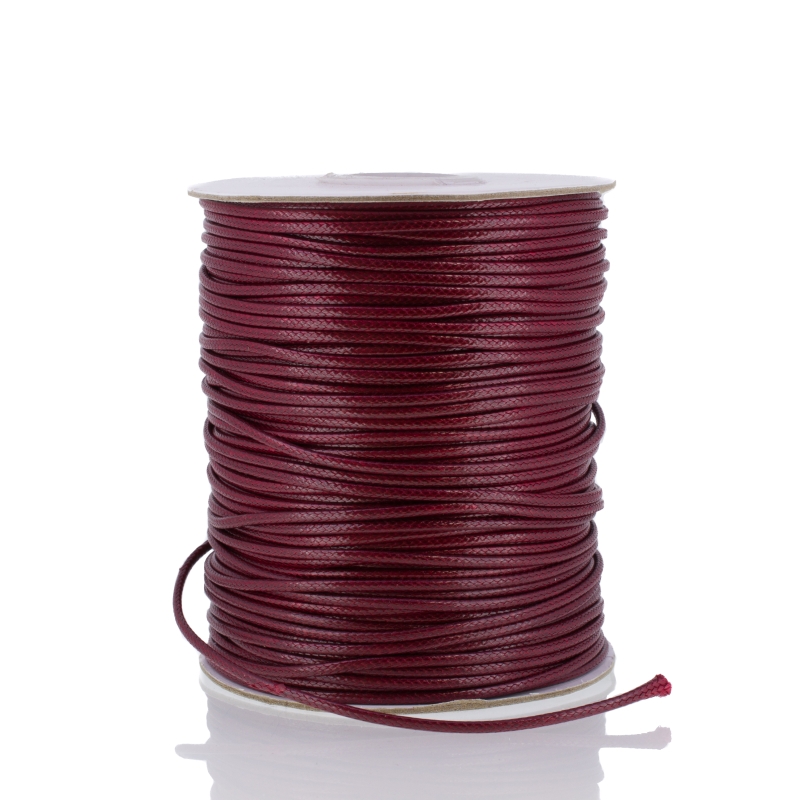 POLYESTER THREAD - 2.0mm BORDEAUX 119 - 75meters