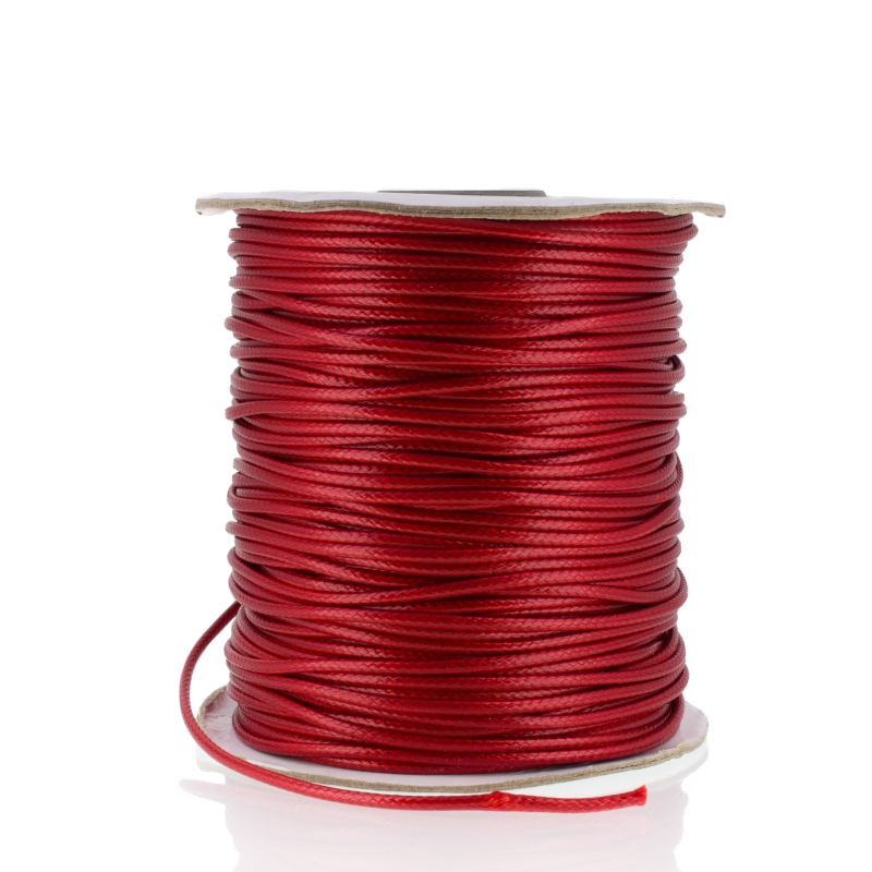 POLYESTER THREAD - 2.0mm RED (DARK) 133 - 75meters