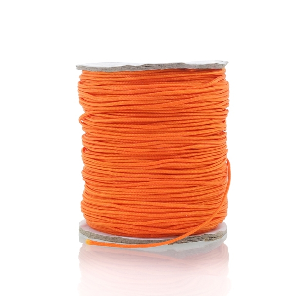 POLYESTER THREAD GSM KOREA 1.0mm - ORANGE (DARK) 142 - 72meters