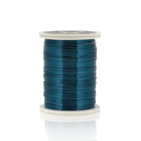 METAL ELEMENTS - COPPER WIRE - 0.3mm BLUE (DARK) 37 - 6x47meters