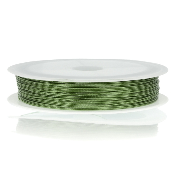 STEEL CORD - 0.45mm GREEN 17 - 10х60meters