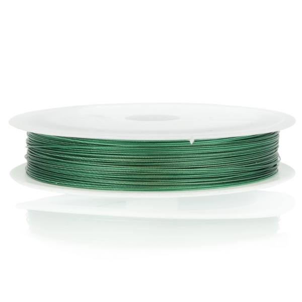 STEEL CORD - 0.45mm GREEN GRASSY 18 - 10х60meters