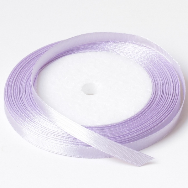 SATIN RIBBON 0.6cm - PURPLE (LIGHT) 044 - 25yards(22m)