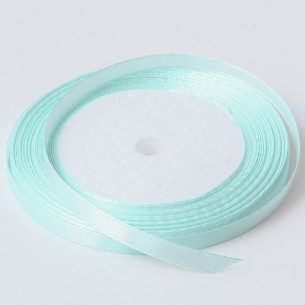 SATIN RIBBON 0.6cm - BLUE (LIGHT) 010 - 25yards(22m)