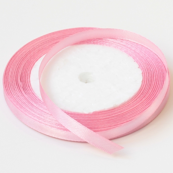 SATIN RIBBON 0.6cm - ROSE DUST (LIGHT) 181 - 25yards(22m)