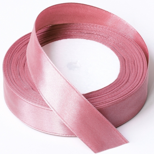 SATIN RIBBON 2.0cm - ROSE DUST 045 - PACKAGE 10x25yards(22m)