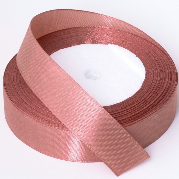 SATIN RIBBON 2.0cm - ROSE DUST 102 - PACKAGE 10x25yards(22m)