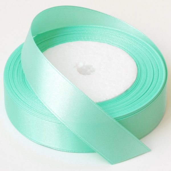 SATIN RIBBON 2.0cm - MINT (LIGHT) 000 - PACKAGE 10x25yards(22m)