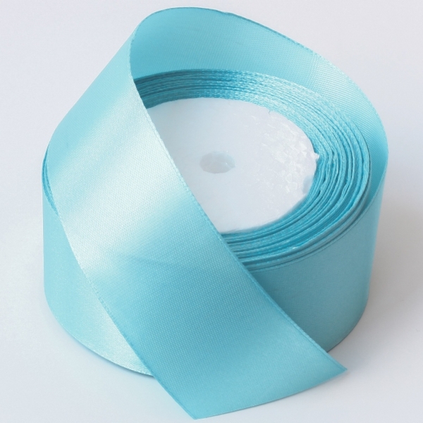 SATIN RIBBON 4.0cm - BLUE 062 - PACKAGE 5x25yards(22m)