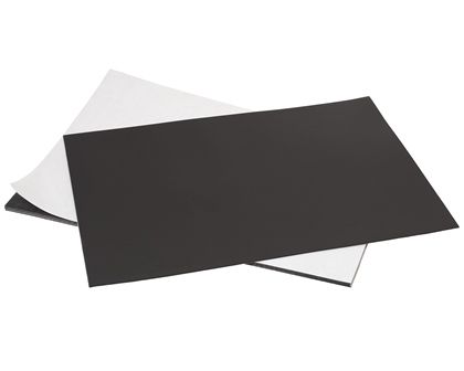 МЕТАЛНИ ЕЛЕМЕНТИ - МАГНИТЕН ЛИСТ А4 - 21х29.7см - САМОЗАЛЕПВАЩ ГРЪБ - ПАКЕТ 5 бр.