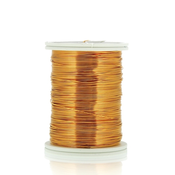 METAL ELEMENTS - COPPER WIRE - 0.4mm GOLD 04 - 1pc. (32m)