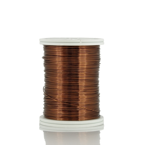 METAL ELEMENTS - COPPER WIRE - 0.4mm BROWN (LIGHT) 19 - 1pc. (32m)