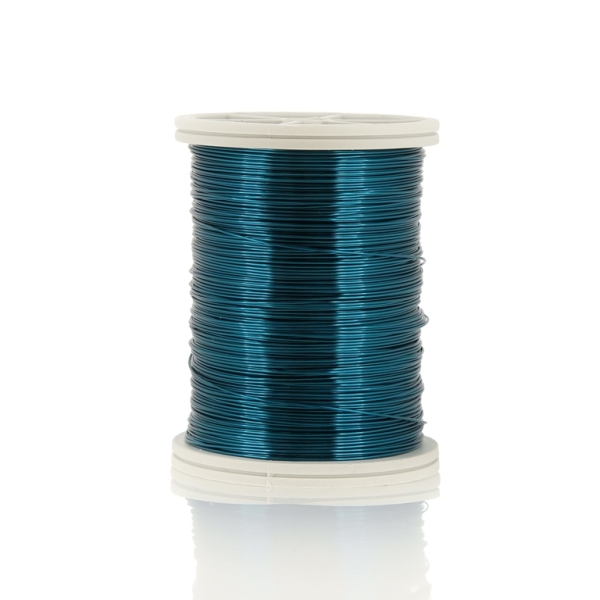 METAL ELEMENTS - COPPER WIRE - 0.4mm BLUE (DARK) 37 - 1pc. (32m)