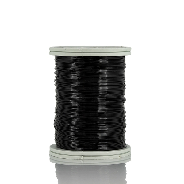 METAL ELEMENTS - COPPER WIRE - 0.4mm BLACK 15 - 1pc. (32m)