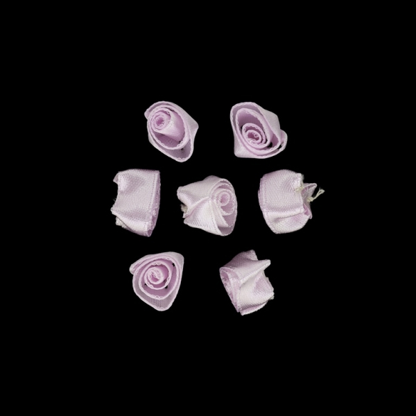 TEXTILE BEADS - SATIN - ROSE 02 - 14mm PURPLE (LIGHT) - 50 pcs.