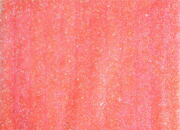 ADHESIVE BEADS - HOTFIX RESIN - RHINESTONE SHEETS - 24.4x41cm CORAL - 1pc.