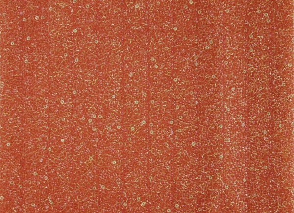 ADHESIVE BEADS - HOTFIX RESIN - RHINESTONE SHEETS - 24.4x41cm ORANGE (DARK) - 1pc.