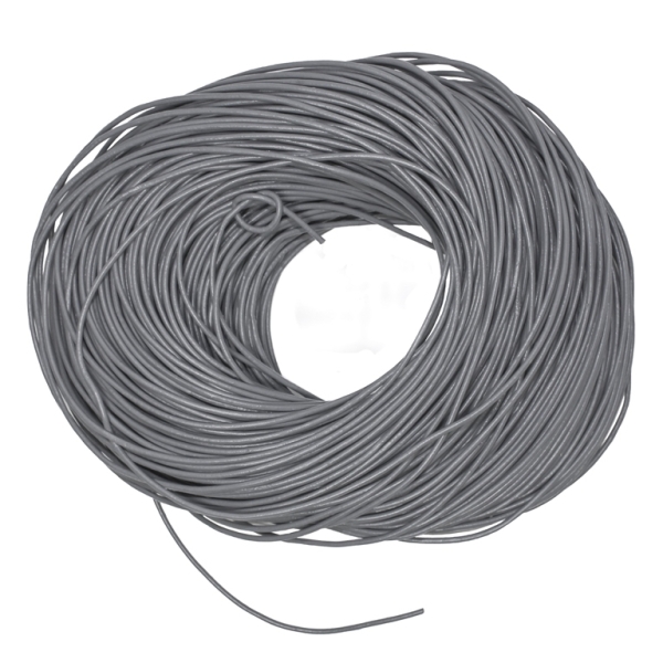 LEATHER NATURAL - ROUND - 2.0mm GRAY - 100yards(91m)