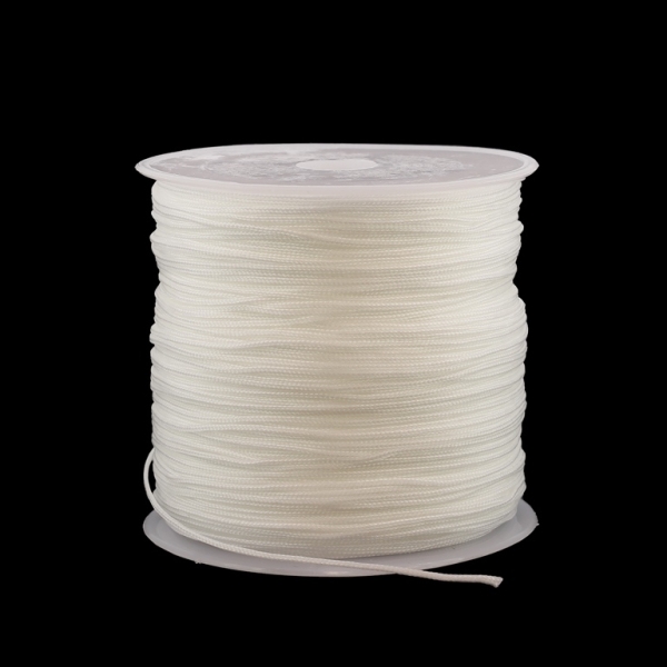 POLYESTER THREAD GSM KOREA 0.8mm - WHITE 800 - 80meters