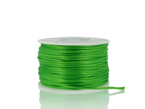 SATIN THREAD 2.0mm - GREEN (LIGHT) 29 - 50meters