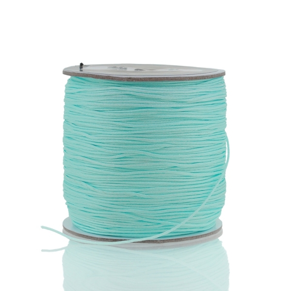 POLYESTER THREAD GSM KOREA 0.8mm - BLUE (LIGHT) 163 - PACKAGE 3х110meters