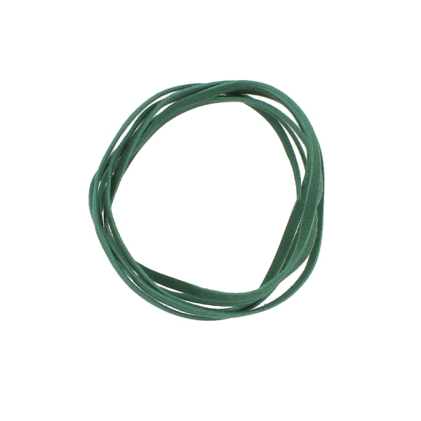 SUEDE FAUX CORD - 3mm - GREEN (DARK) 21 - 10х1meter