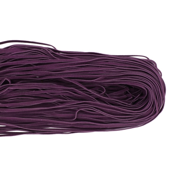 SUEDE FAUX CORD - 3mm - PURPLE (DARK) 13 - PACKAGE 100х1meter