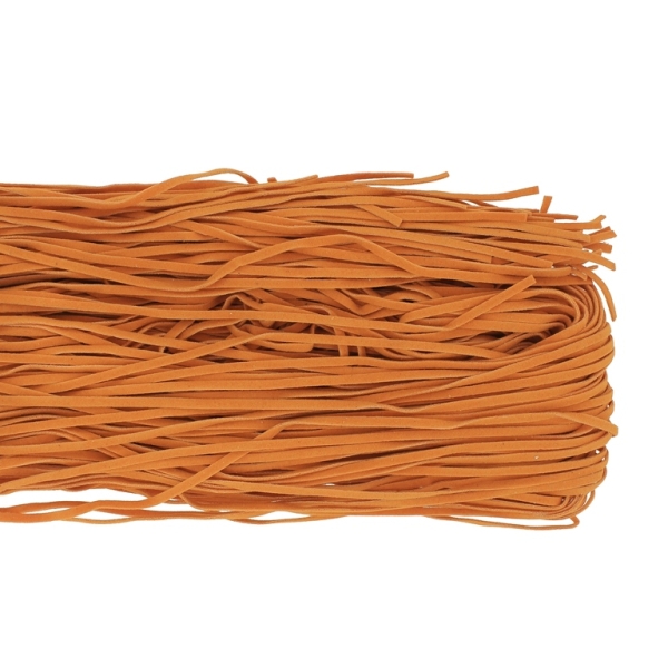 SUEDE FAUX CORD - 3mm - ORANGE 07 - PACKAGE 100х1meter