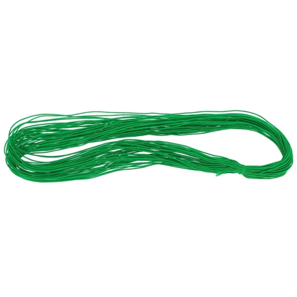 TEXTILE ELASTIC - 1mm - GREEN 21 - 22meters