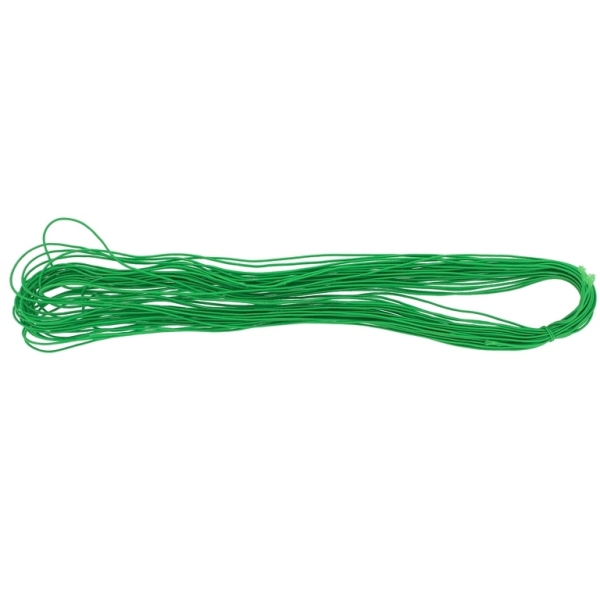 TEXTILE ELASTIC - 1mm - GREEN 21 - 15meters