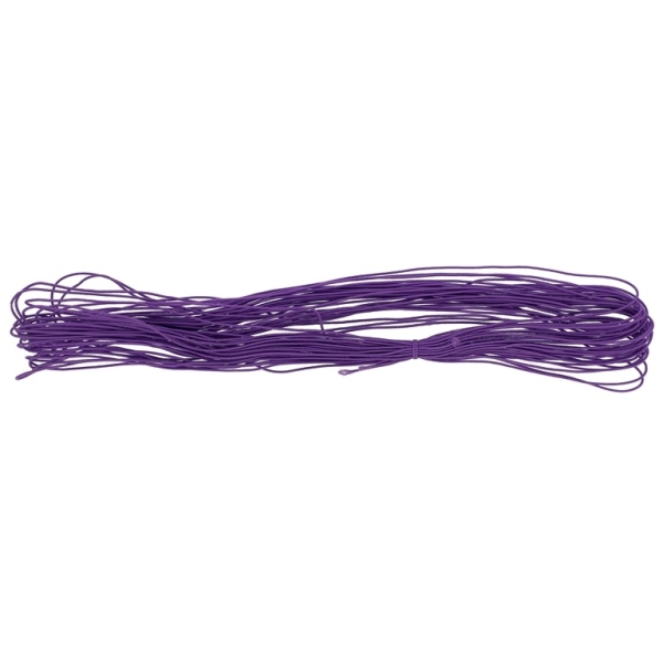 TEXTILE ELASTIC - 1mm - PURPLE (DARK) 13 - 15meters