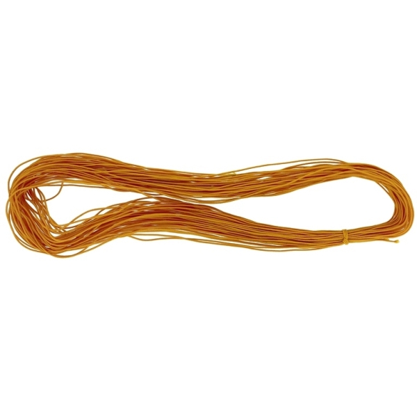 TEXTILE ELASTIC - 1mm - ORANGE 05 - 22meters