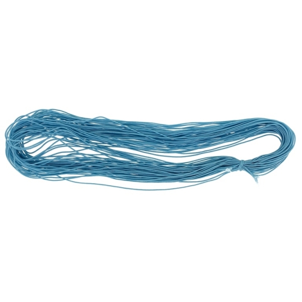 TEXTILE ELASTIC - 1mm - BLUE (LIGHT) 14 - 22meters