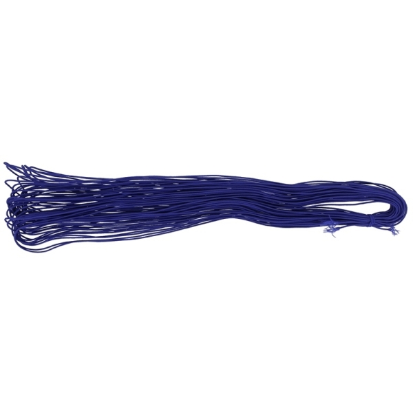 TEXTILE ELASTIC - 1mm - BLUE (DARK) 16 - 22meters