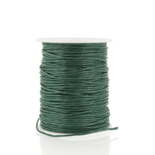 COTTON THREAD 1.5mm - TURQUOISE GREEN 271 - PACKAGE 3x70meters