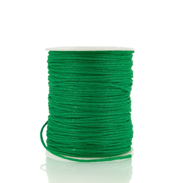 COTTON THREAD 1.5mm - GREEN GRASSY 239 - PACKAGE 3x70meters