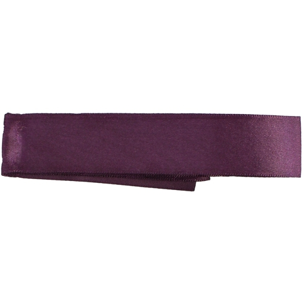 SATIN 2.5cm - PURPLE (DARK) 143 - 25yards(22m)